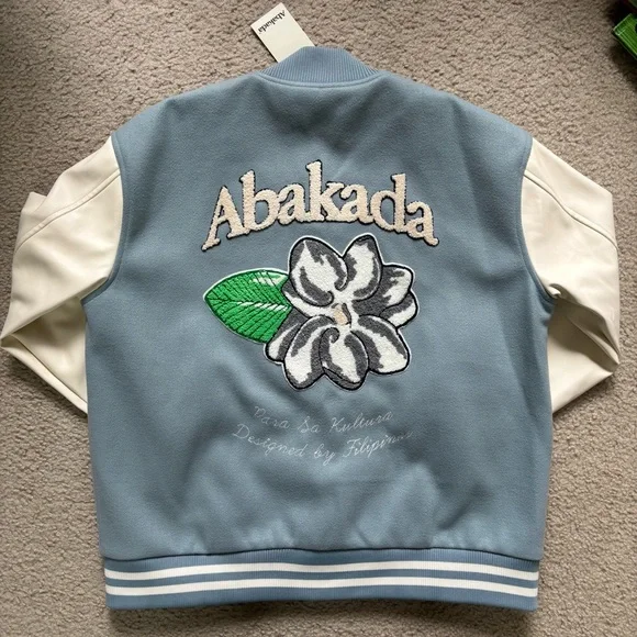 Abakada Sampaguita Letterman Jacket “The Art Of Living” Klasiko Collection - Picture 2 of 7